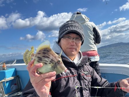 やっとプライベートでカワハギ釣りに行けました