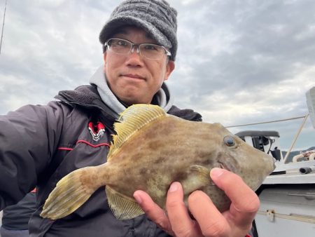 プライベートカワハギ釣り二日目です