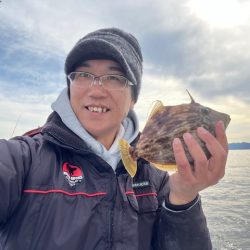 年明け初釣行もカワハギでした