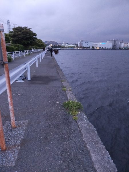 弱い横風