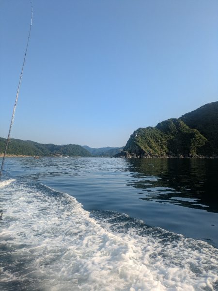 日本海にて