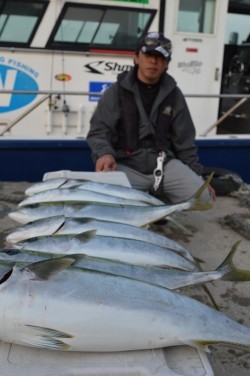 ジギング船 BLUEWATER 釣果